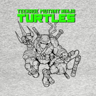 TMNT FANART TURTLE POWER T-Shirt